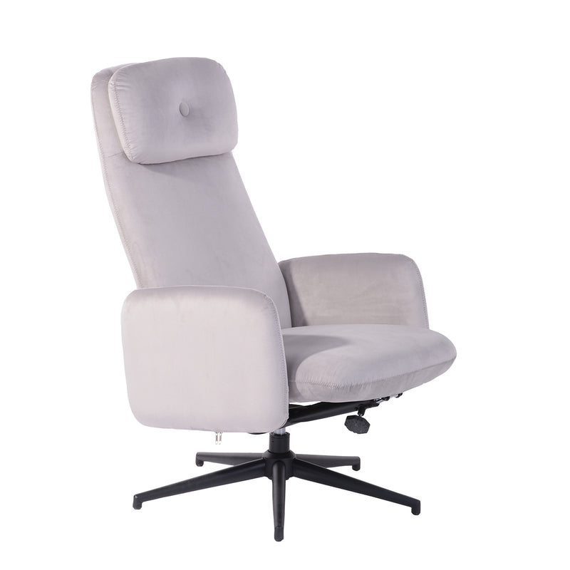 KRUSE Daramanivong Upholstered Swivel Accent Chair