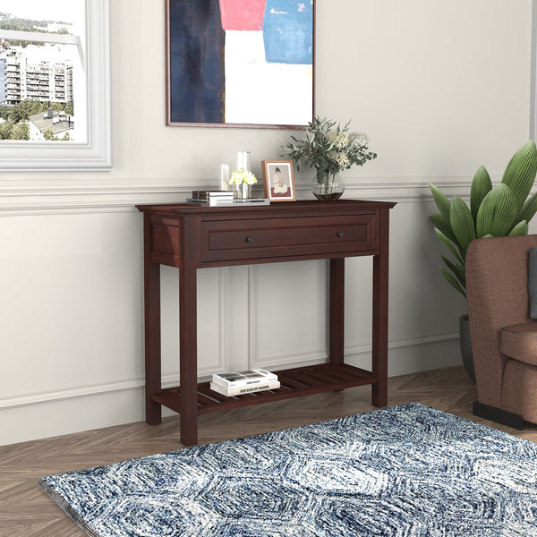 33.7' Tall End Table with Storage