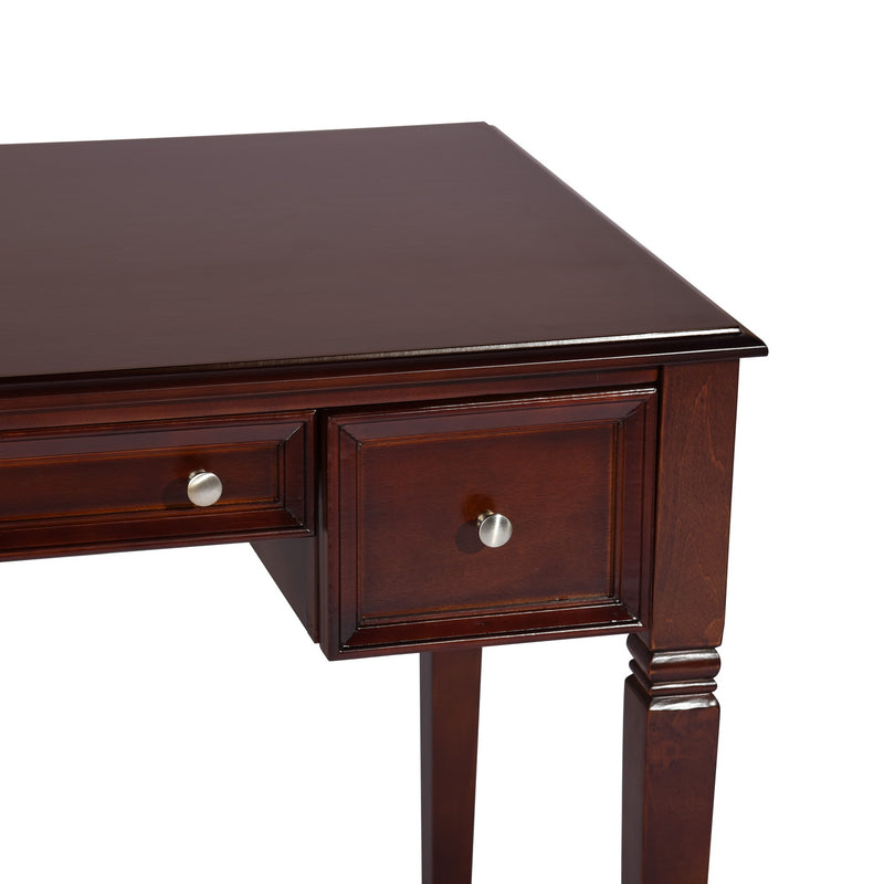 MILDRED 50.4" Wide Writing Desk with Drawers and USB Adapter