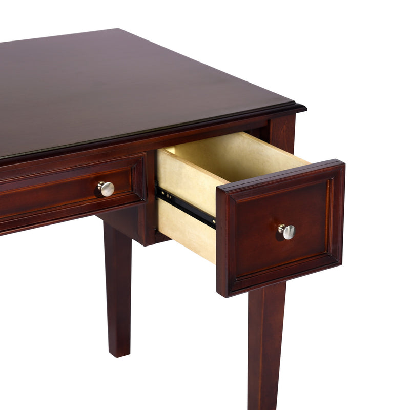 MILDRED 50.4" Wide Writing Desk with Drawers and USB Adapter