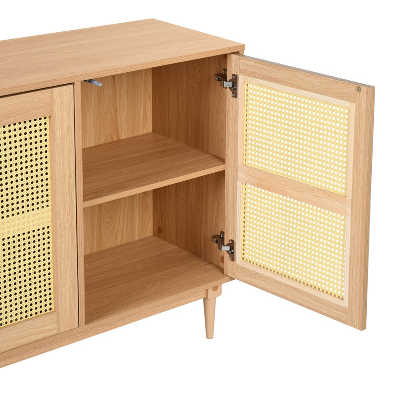 59.1' Wide Solid Wood Sideboard