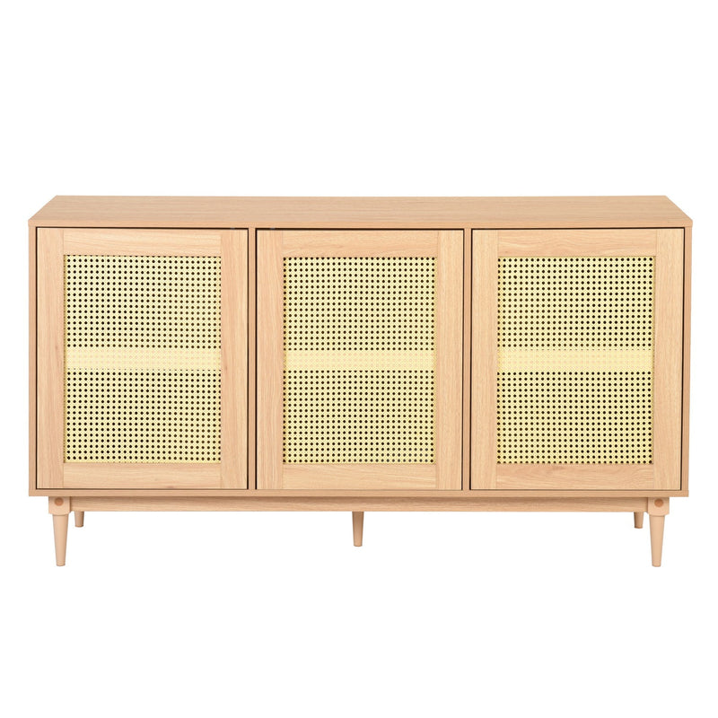 59.1' Wide Solid Wood Sideboard