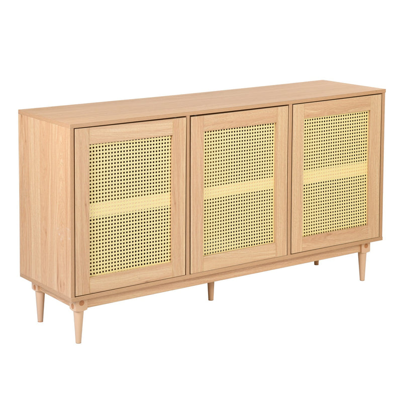 59.1' Wide Solid Wood Sideboard