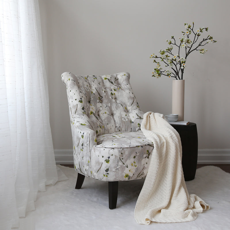 PEARCE Upholstered Wingback chair 27.5" Wide