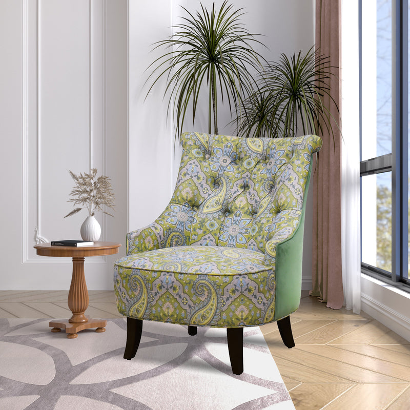 PEARCE Upholstered Wingback chair 27.5" Wide