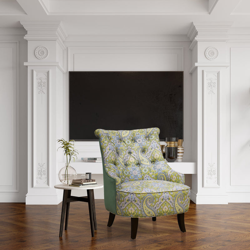 PEARCE Upholstered Wingback chair 27.5" Wide