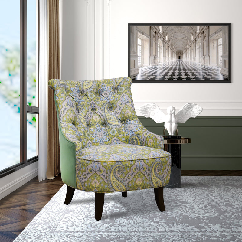 PEARCE Upholstered Wingback chair 27.5" Wide