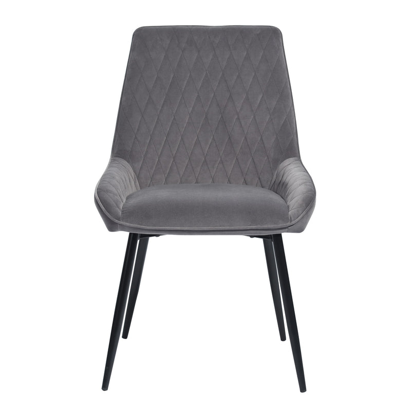 RABIOT Velvet Upholstered Dining Chair in Dining Room
