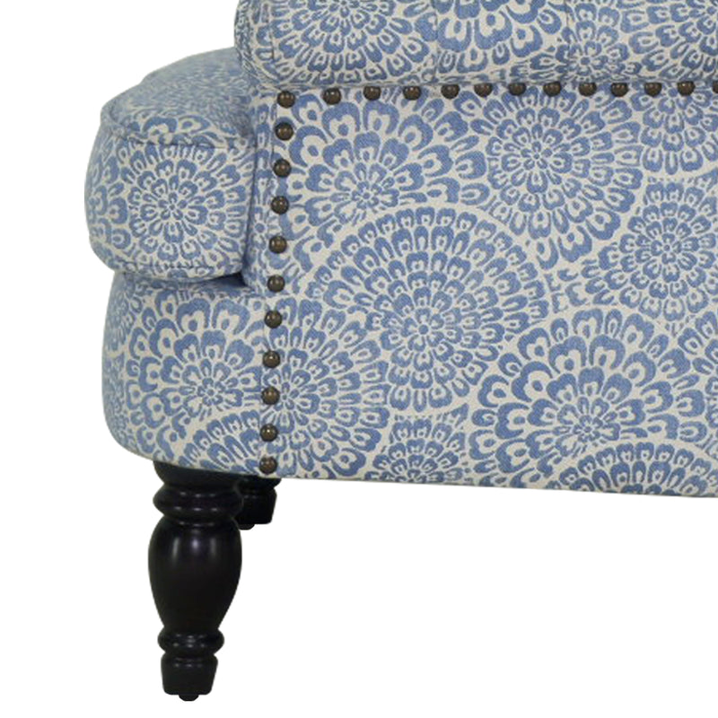 ROGERS Upholstered Wingback chair 33" Wide