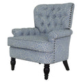 ROGERS Upholstered Wingback chair 33" Wide