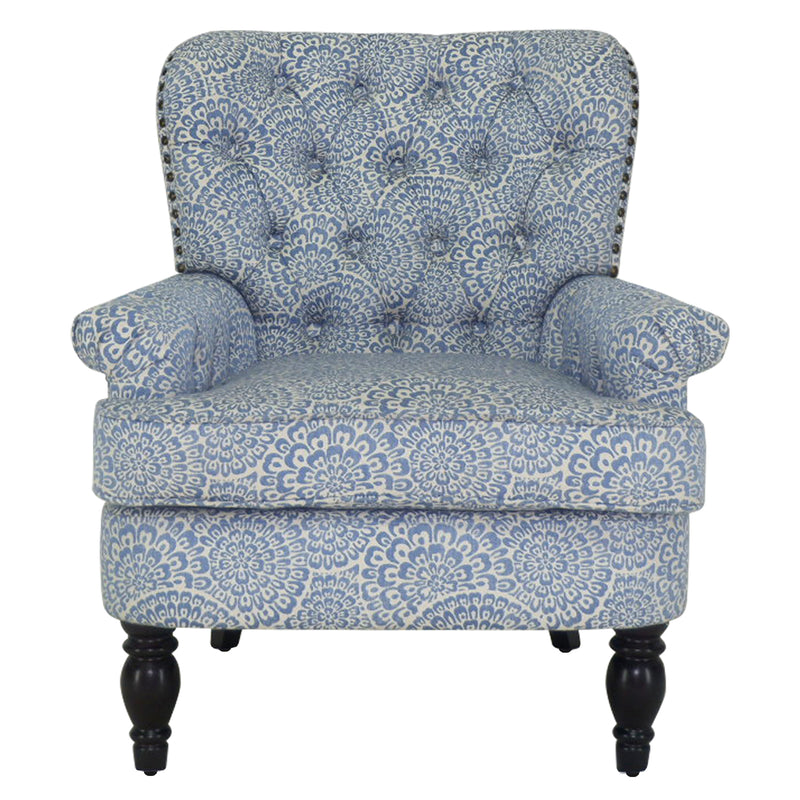 ROGERS Upholstered Wingback chair 33" Wide