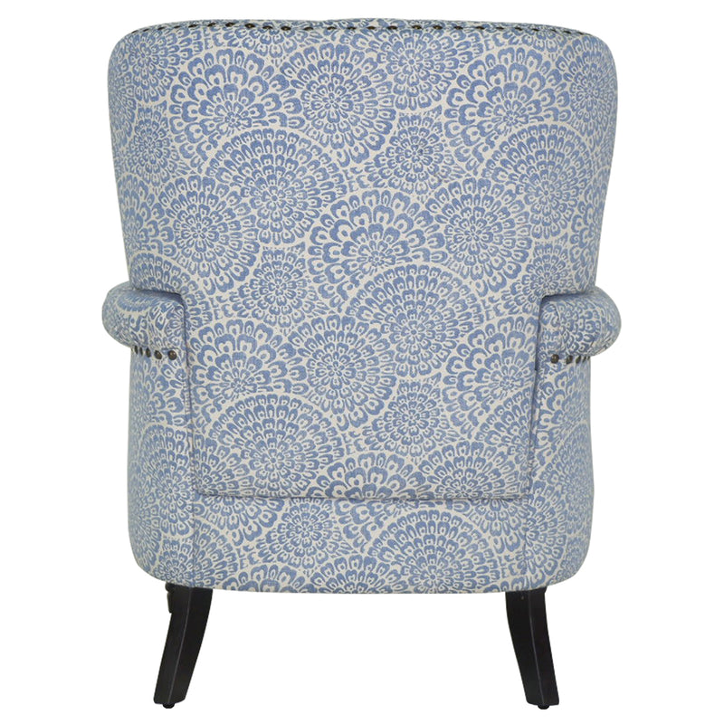 ROGERS Upholstered Wingback chair 33" Wide