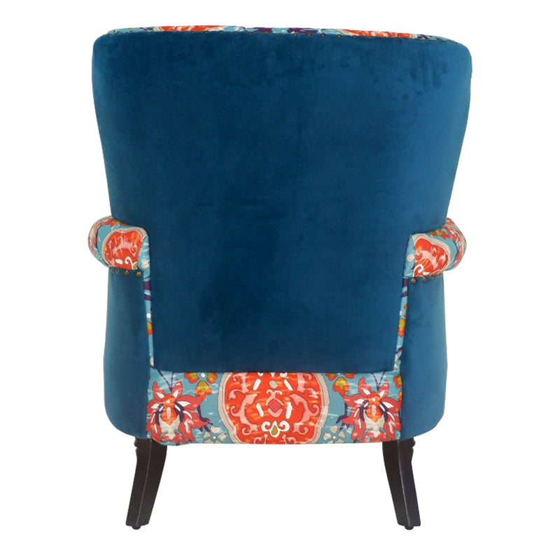 ROGERS Upholstered Wingback chair 33" Wide