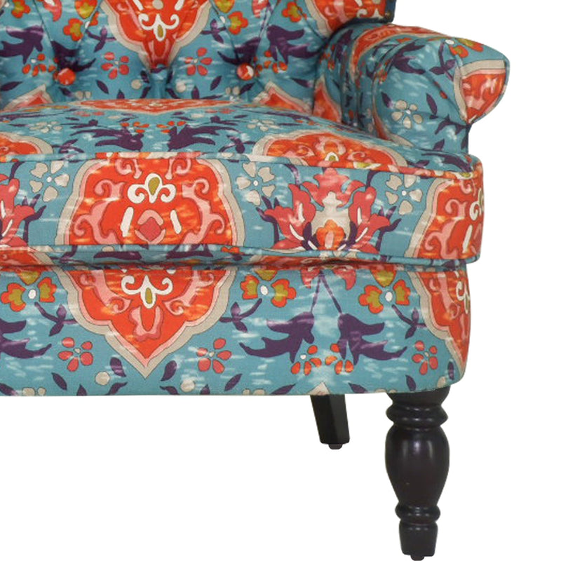 ROGERS Upholstered Wingback chair 33" Wide