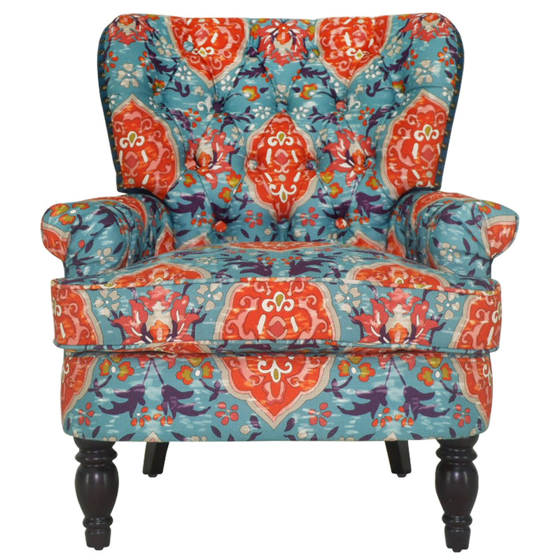 ROGERS Upholstered Wingback chair 33" Wide