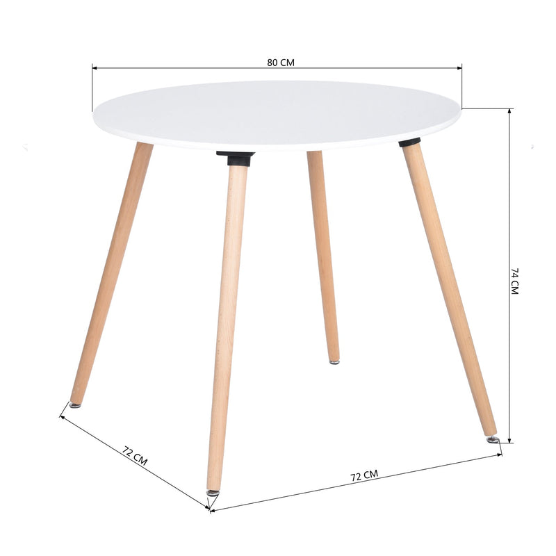 43.3” Wooden Dining Table