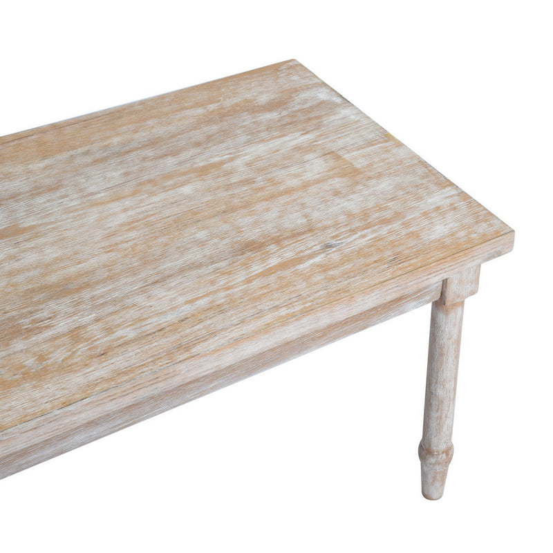 Country Style 18.3' Tall Solid Wood Coffee Table