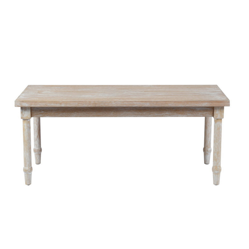 Country Style 18.3' Tall Solid Wood Coffee Table
