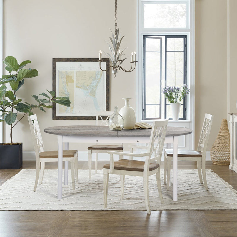 STOGER 63''-78.7'' Extendable Dinning Table for 4-6, with Solid Wood Legs