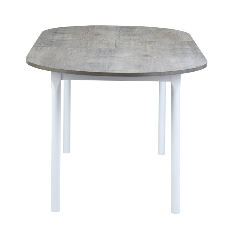 STOGER 63''-78.7'' Extendable Dinning Table for 4-6, with Solid Wood Legs