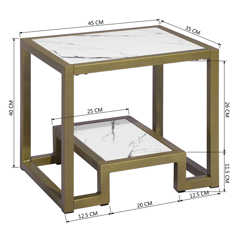 SURI Tall Frame End Table