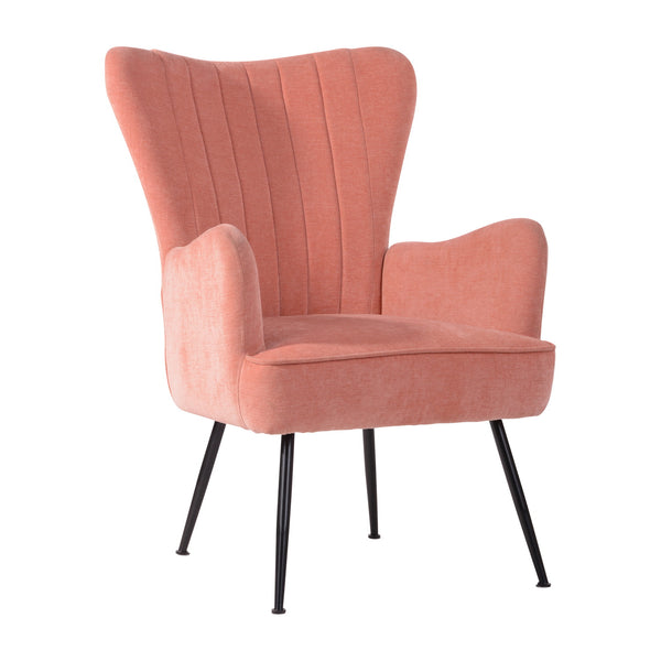 Upholstered Wingback Chair