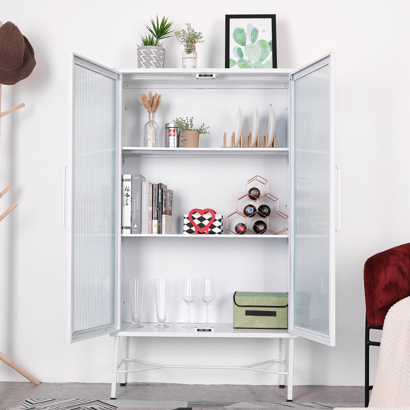 ZION 59.06'' Tall 2 - Door Accent Cabinet