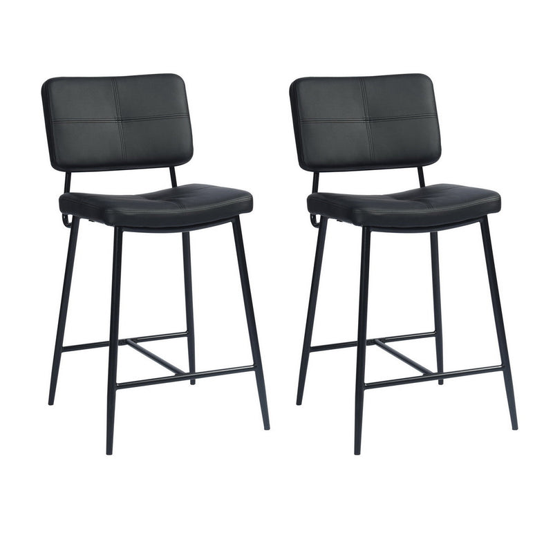 INDEPENDENCE Set of 2 Counter Bar Stools Kitchen Dining Room