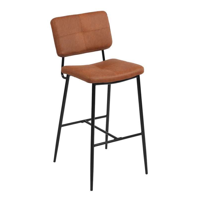 INDEPENENCE Set of 2 High Bar Stools Kitchen Dining Room