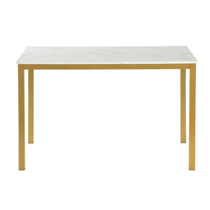 BRANDT Dining Table with Metal Leg