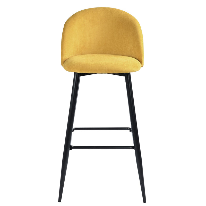 HASEEB 2-Piece 30'' Upholstered Bar Stool