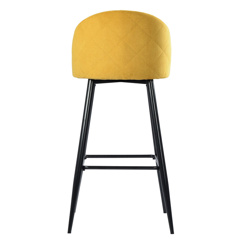 HASEEB 2-Piece 30'' Upholstered Bar Stool