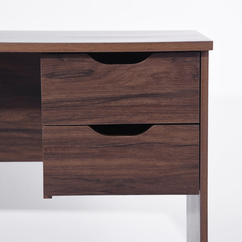 WASTON Classic desk with integrated drawers 35.4 in