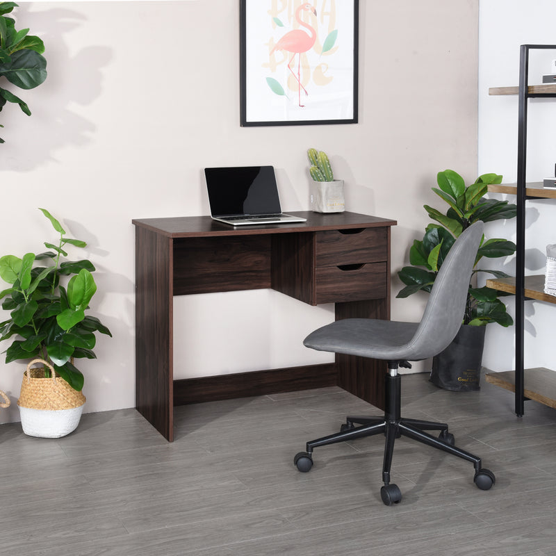 WASTON Classic desk with integrated drawers 35.4 in