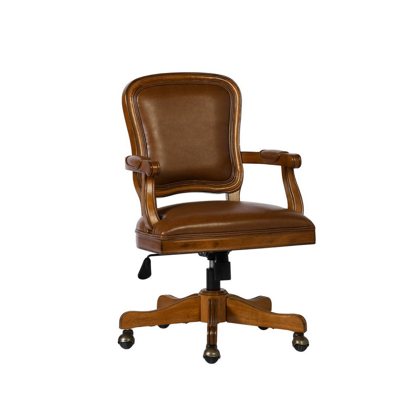 KERRI Vintage Faux Leather Executive Chair