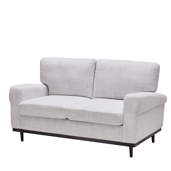 LIVELY Mid-century Modern Knitted Fabric Sofa