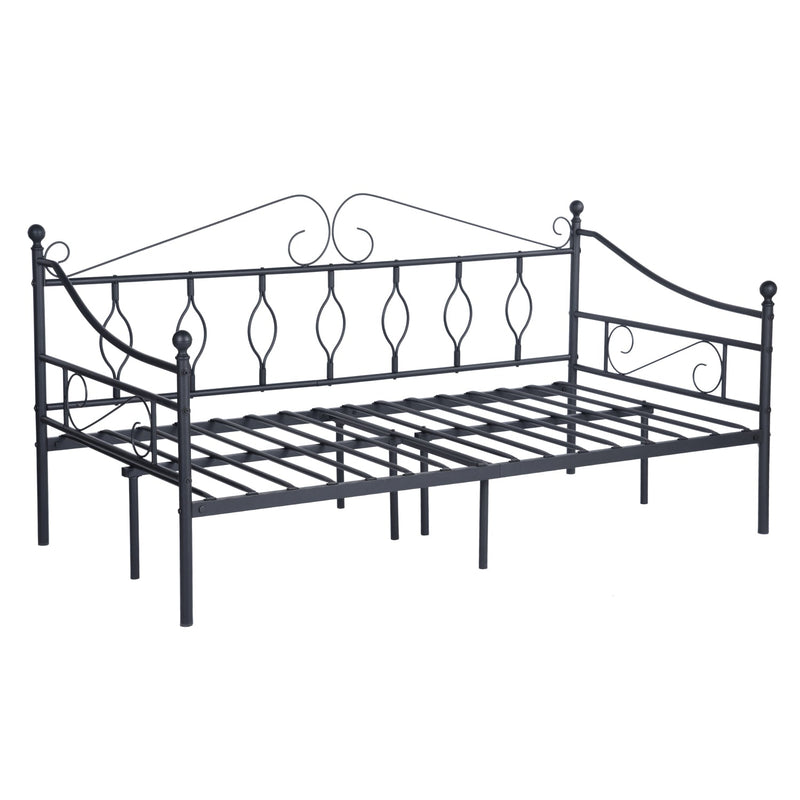 Twin Daybed Metal Platform Bed Foundation TWIM LMKZ