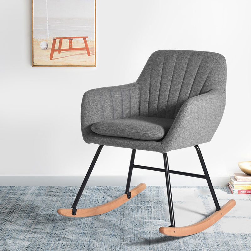 Ergonomicl Elegant Rockingchair for Living Room