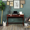 MAVIS Traditional Solid Wood Desk - HomyCasa