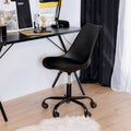 BLOKHUS Modern Faux Leather Office Chair - HomyCasa