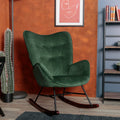 EPPING Modern Rocking Fabric Armchair- HomyCasa