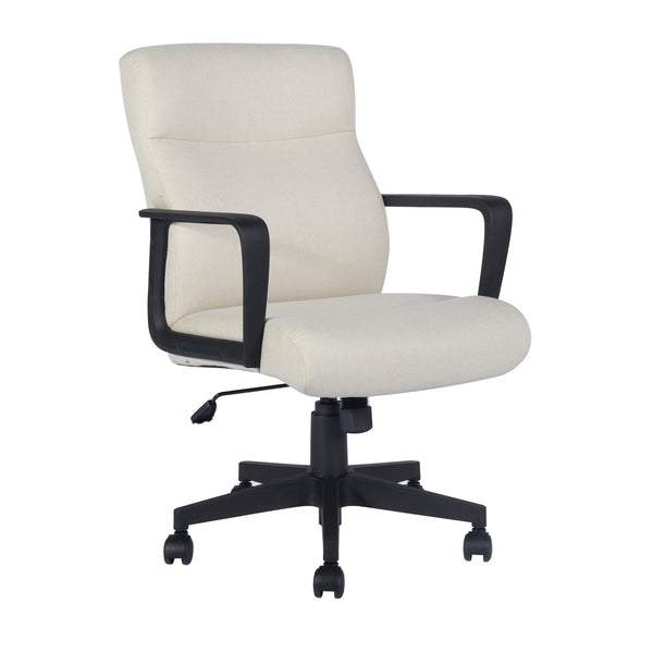 Office Chair Beige Fabric