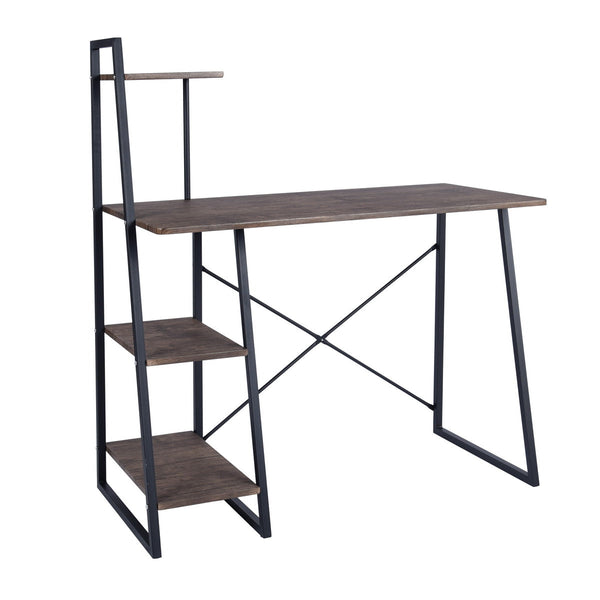 POUCHU Modern Storage Wooden Desk - HomyCasa