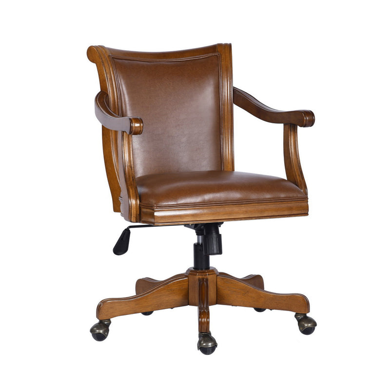 RENEE Traditional Solid Rubber Wood Task Chair