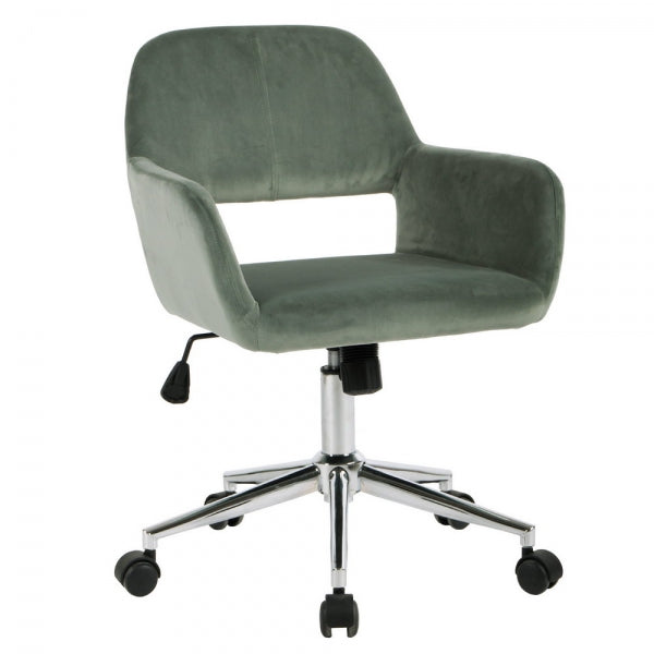 Ross Home Office Task Chair Comfortable Velvet Seat-HomyCasa