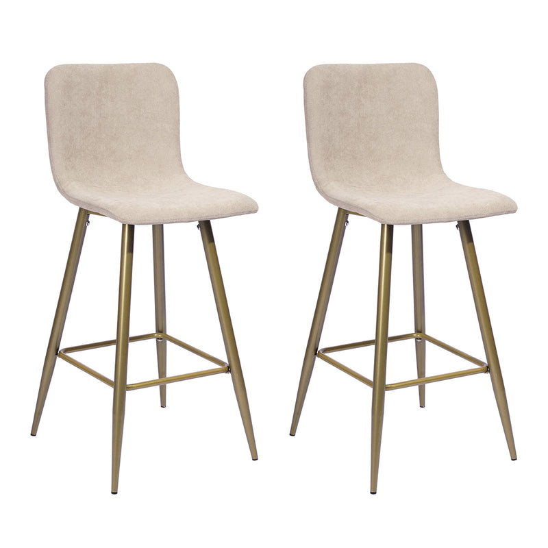 SCARGILL COUNTER Modern Counter Bar Stools(Set of 2)