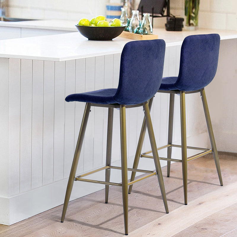 SCARGILL COUNTER Modern Counter Bar Stools(Set of 2)