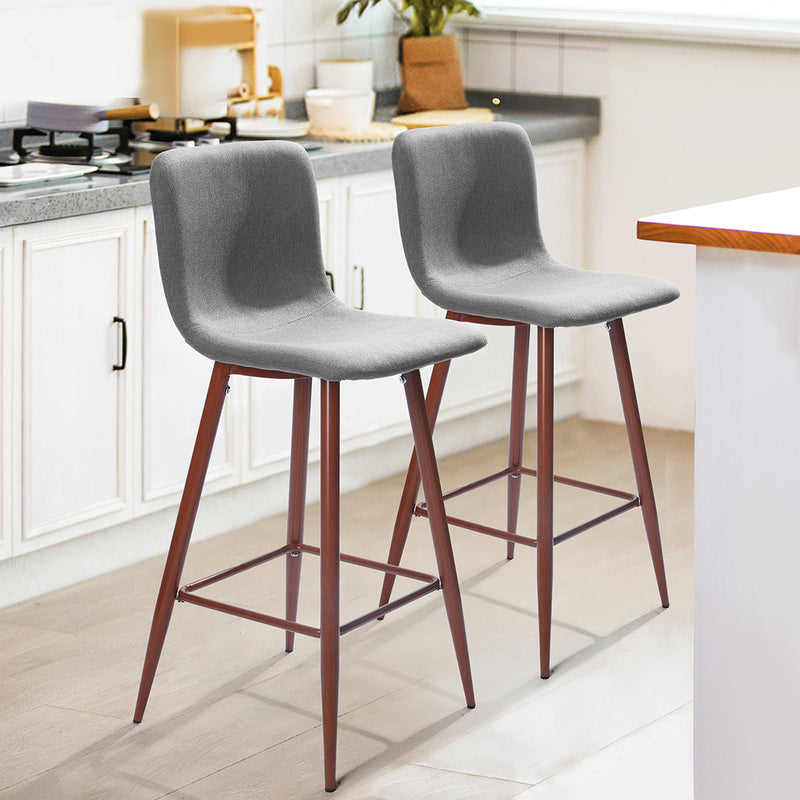 SCARGILL COUNTER Modern Counter Bar Stools(Set of 2)