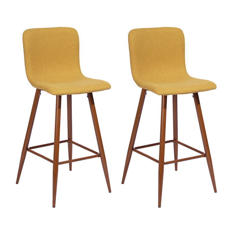 SCARGILL COUNTER Modern Counter Bar Stools(Set of 2)