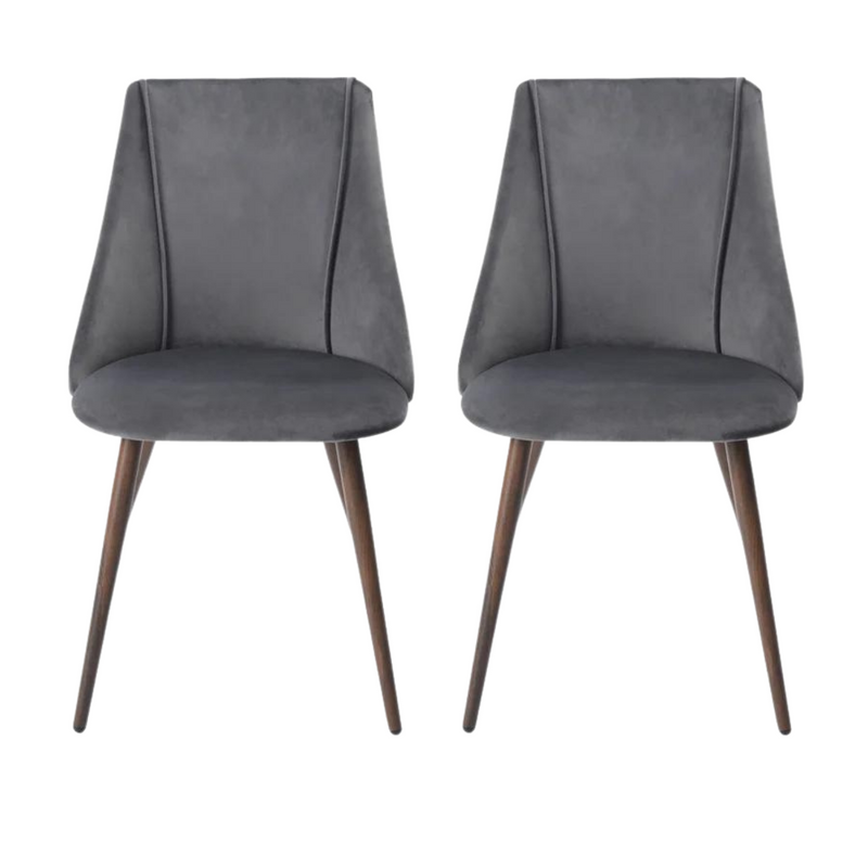 Modern Upholstered Set of 2 Dining Chair in Kitchen